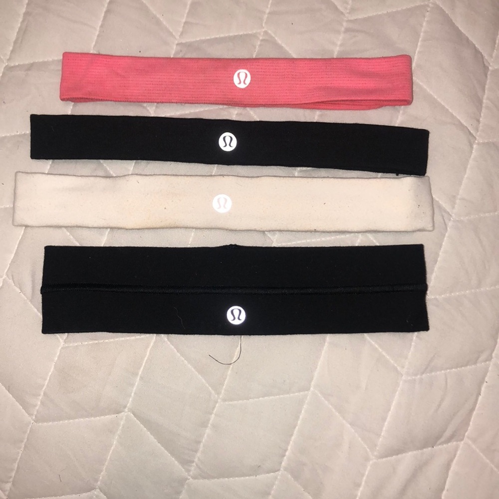 4 lululemon headbands
